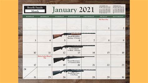 Ducks Unlimited Calendar Gun Giveaway